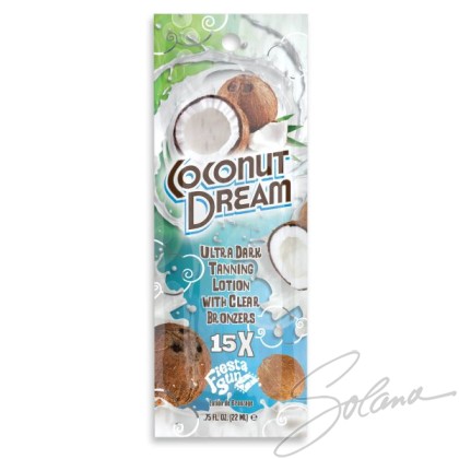 COCONUT DREAM 15X Clear Bronzer Sachet